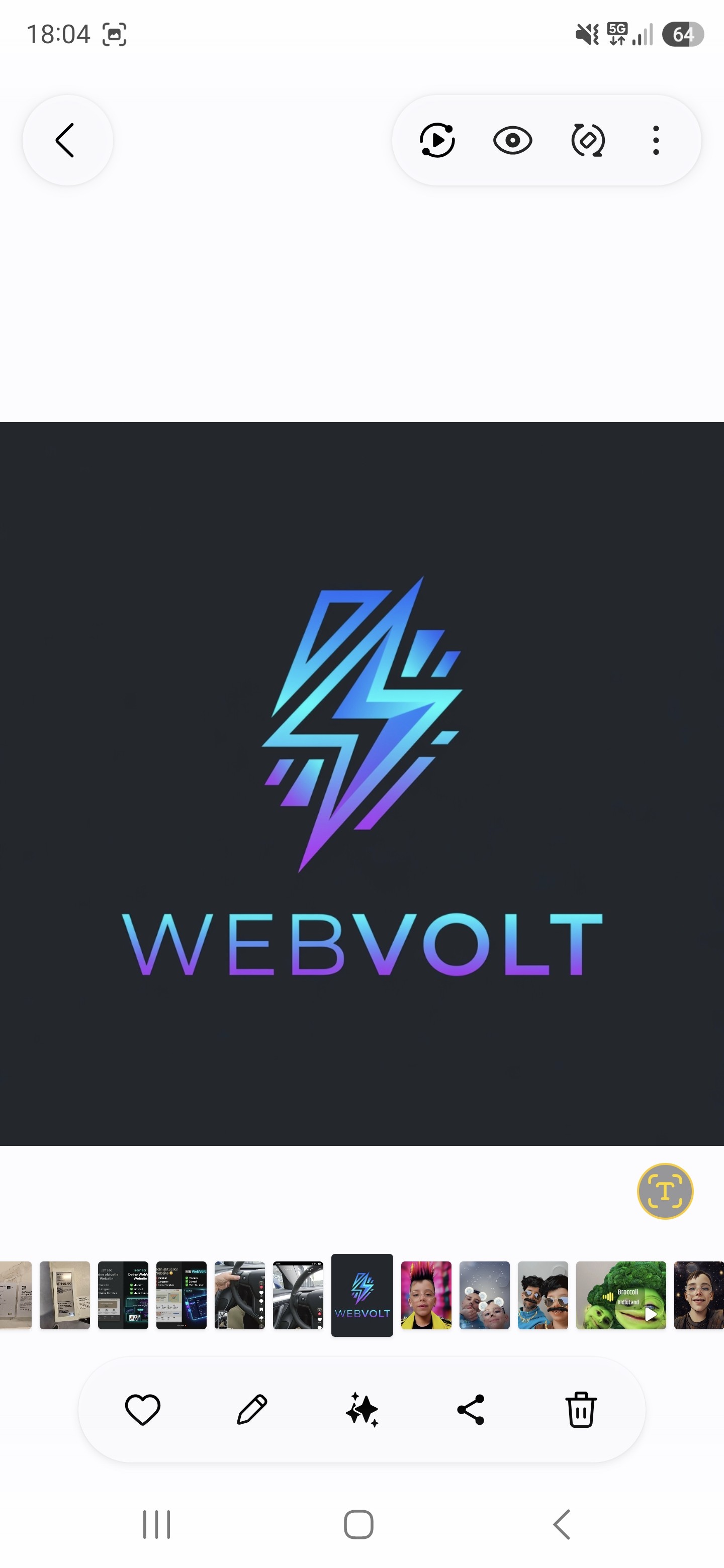WebVolt Digital Logo